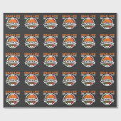 Italienische Food Spaghetti Meatball Pasta Italia Geschenkpapier (Flach)