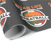 Italienische Food Spaghetti Meatball Pasta Italia Geschenkpapier (Rolleneckpunkt)