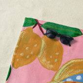 Italienische Frau Sommerstrand Urlaub Strandtuch (Beispiel)