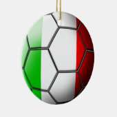 Italienische Fußball-Verzierung Keramik Ornament (Rechts)
