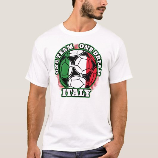 Italienische Fußballmannschaft Ein Traum - Italien T-Shirt (Vorderseite)