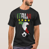 Italienische Fußballmannschaft Proud Italia T-Shirt (Vorderseite)