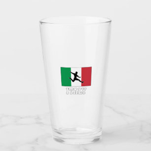 Italienische Fußballnationalmannschaft Glas
