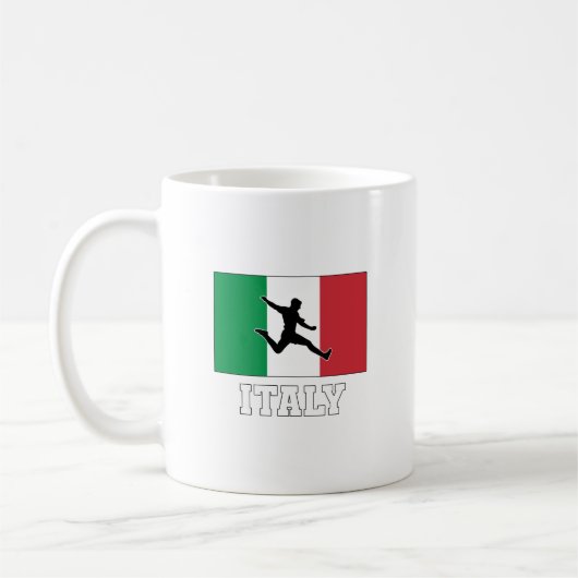 Italienische Fußballnationalmannschaft Kaffeetasse (Links)