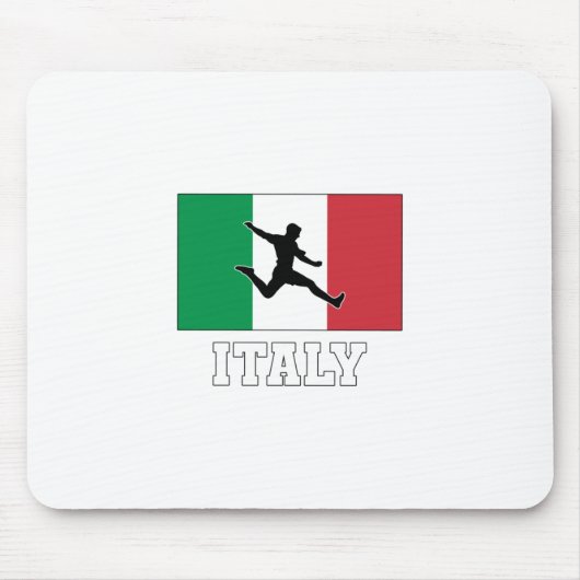 Italienische Fußballnationalmannschaft Mousepad (Vorne)