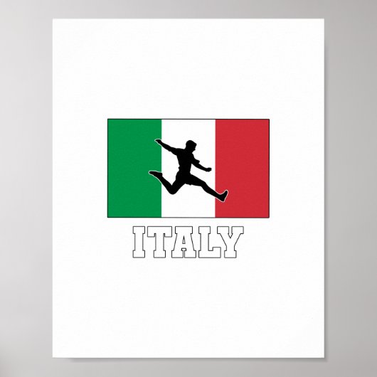 Italienische Fußballnationalmannschaft Poster (Vorne)