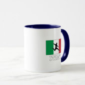 Italienische Fußballnationalmannschaft Tasse (VorderseiteRechts)