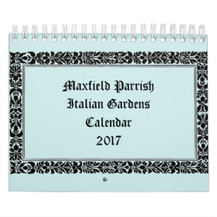 Italienische Gärten von Maxfield Parrish Kalender