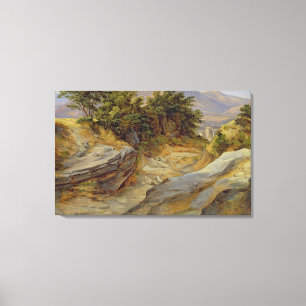 Italienische Gebirgslandschaft, c.1824 Leinwanddruck