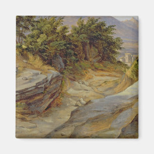 Italienische Gebirgslandschaft, c.1824 Magnet