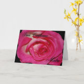 Italienische Geburtskarte für Mutter Karte (Gelbe Blume)