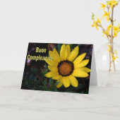 Italienische Geburtstags-Karte Karte (Gelbe Blume)