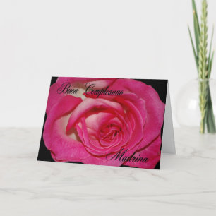 Italienische Geburtstagskarte für Großmutter Karte