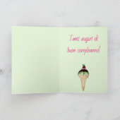 Italienische Geburtstagskarte Karte (Innenseite)