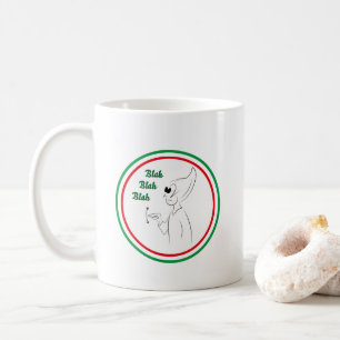 Italienische Gesten - Blah, Blah, Blah Kaffeetasse