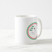 Italienische Gesten - Blah, Blah, Blah Kaffeetasse (VorderseiteRechts)