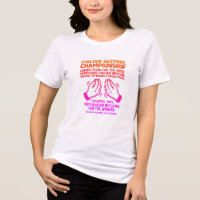 Italienische Gesten-Meisterschaft Lustiges T-Shirt