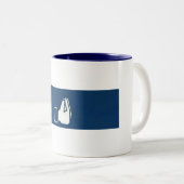 "ITALIENISCHE GESTURE"-TASSE ZWEIFARBIGE TASSE (VorderseiteRechts)