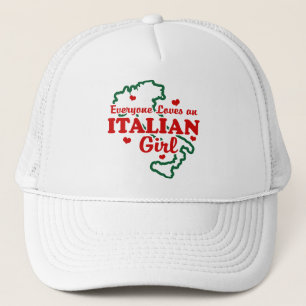 Italienische Girl Truckerkappe