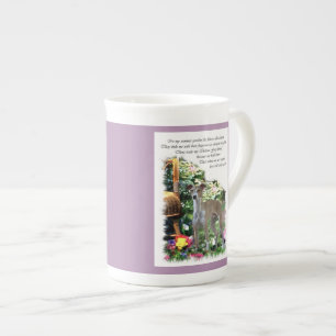Italienische Grauhound Kunstgeschenke Porzellantasse