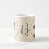Italienische Grauhound-Malerei - Niedliche Origina Kaffeetasse (Mittel)