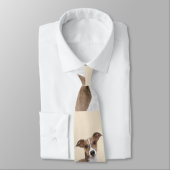 Italienische Grauhound-Malerei - Niedliche Origina Krawatte (Gebunden)