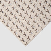 Italienische Grauhound Malerei - Niedliche Origina Seidenpapier (Ausschnitt)