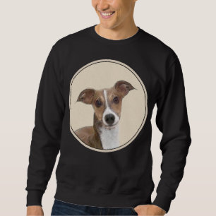 Italienische Grauhound Malerei - Niedliche Origina Sweatshirt