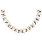 Italienische Grauhound Malerei - Niedliche Origina Wimpelkette (Alle)