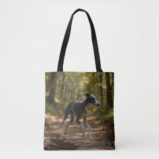 Italienische Greyhound Elegante Schultertasse Tasche (Vorderseite)