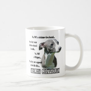 Italienische Greyhound FAQ Kaffeetasse