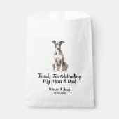 Italienische Greyhound Full Colour Pet Hochzeit Geschenktütchen (Vorderseite)