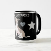 ITALIENISCHE GREYHOUND KOPIEREN ZWEI ZONNE-TASSE. TASSE (VorderseiteRechts)