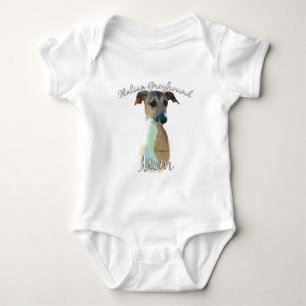Italienische Greyhound-Mama 2 Baby Strampler