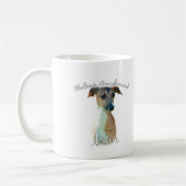 Italienische Greyhound-Mama 2 Kaffeetasse (Links)