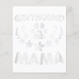 Italienische Greyhound Mama Funny Dog Mama Geschen Flyer