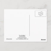 Italienische Greyhound Postcard "Nickerchen Buddie Postkarte (Rückseite)