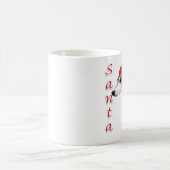 Italienische Greyhound Santa Paws Tasse (Mittel)