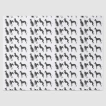 Italienische Greyhound-Silhouetten
