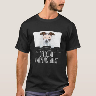 Italienische Greyhound Sleep Mask Offiziell Nappin T-Shirt
