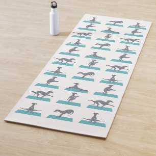 Italienische Greyhound-Yoga-Pose Yogamatte