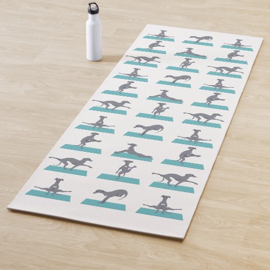 Italienische Greyhound-Yoga-Pose Yogamatte (Beispiel)