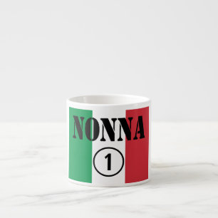 Italienische Großmütter: Nonna Numero UNO Espressotasse