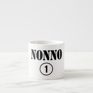 Italienische Großväter: Nonno Numero UNO Espressotasse