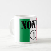 Italienische Großväter: Nonno Numero UNO Kaffeetasse (Vorderseite Links)