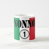 Italienische Großväter: Nonno Numero UNO Kaffeetasse (Mittel)