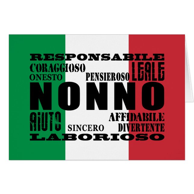 Italienische Großväter: Qualitäten (Vorderseite (Horizontal))