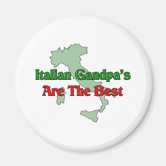 Italienische Großväter sind die besten Magnet (Vorne)