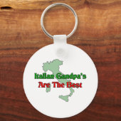 Italienische Großväter sind die besten Schlüsselanhänger (Vorderseite)