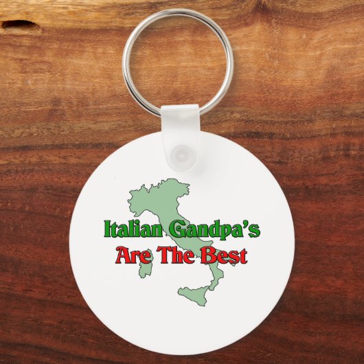 Italienische Großväter sind die besten Schlüsselanhänger (Vorderseite)